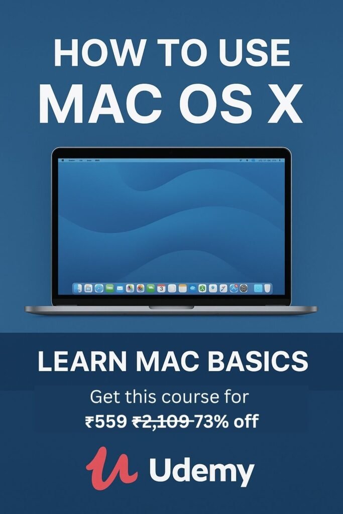 Mac OS Course on Udemy